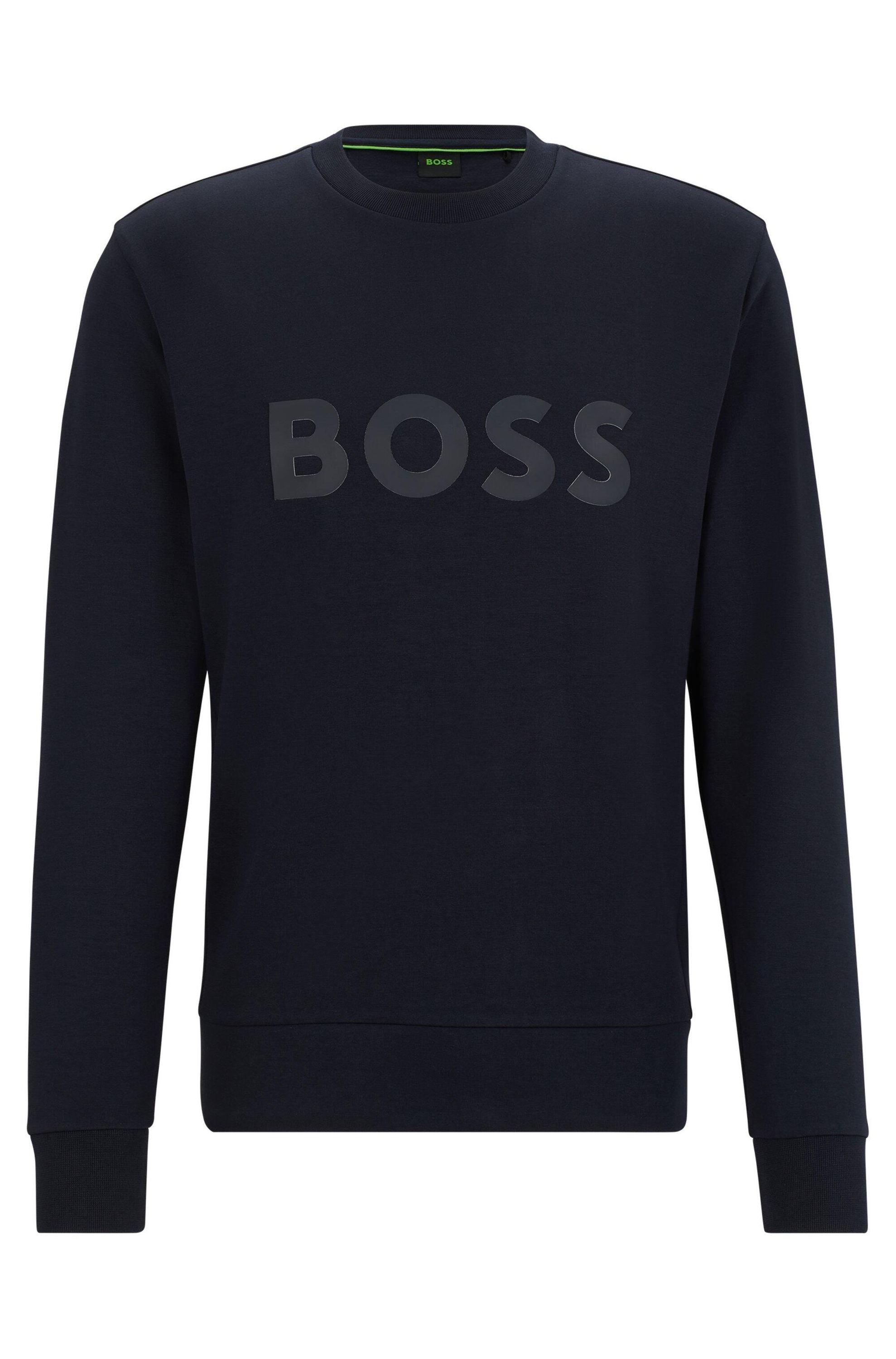 Sweatshirt aus Baumwolle - 402-Dark Blue - Blau