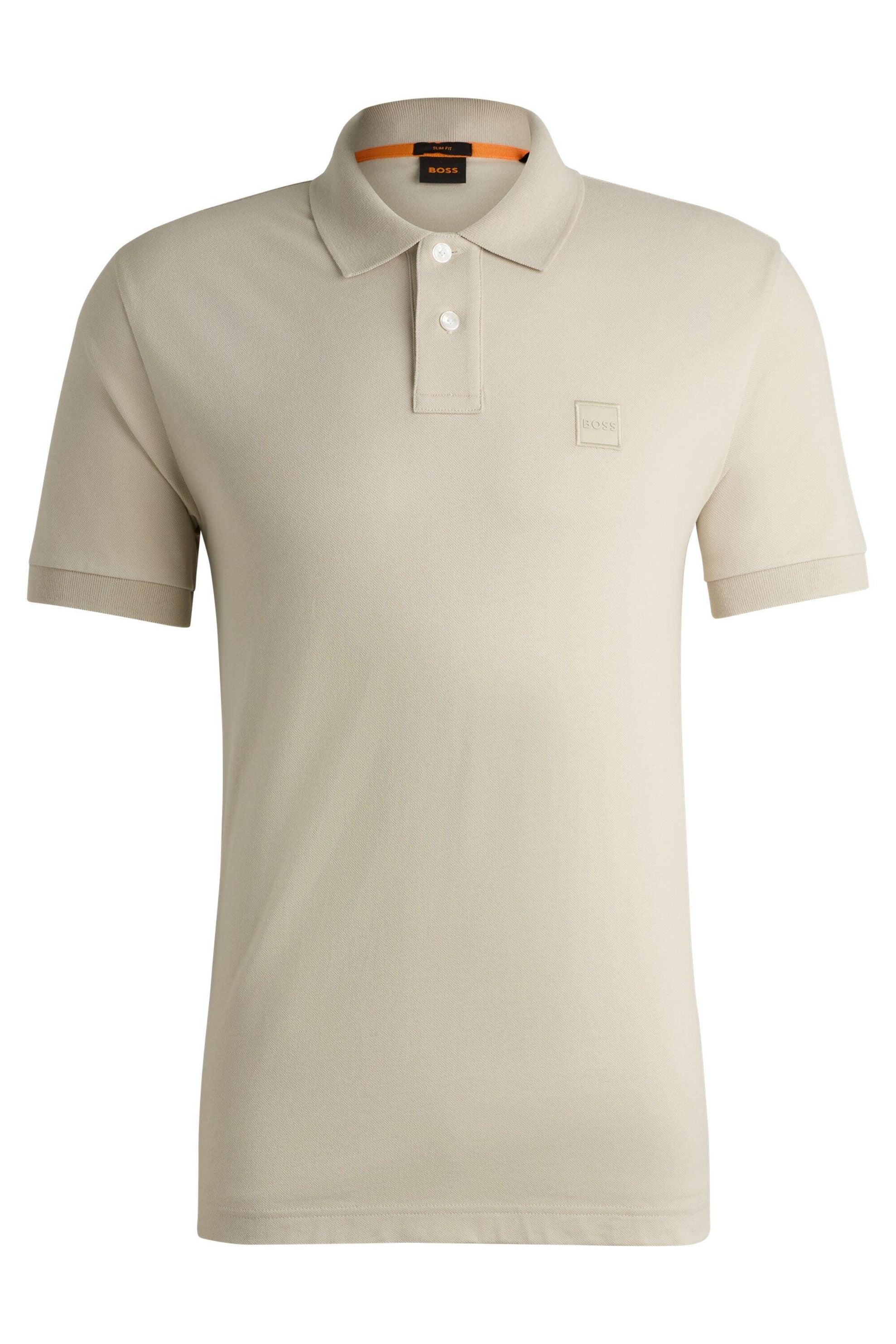 Poloshirt aus Baumwolle - 271-Light Beige - Beige