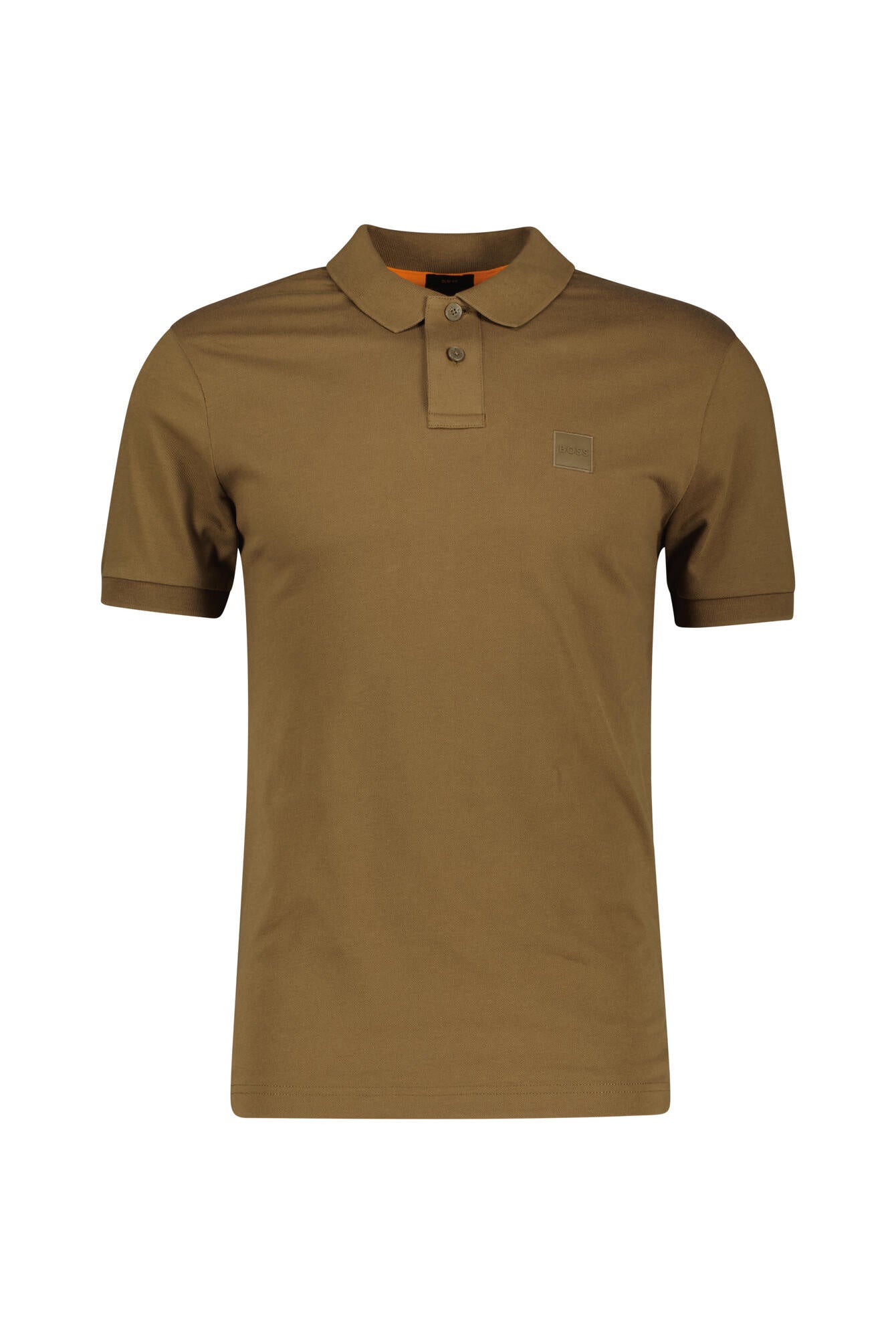 Poloshirt aus Baumwolle - 243-Open Brown - Braun