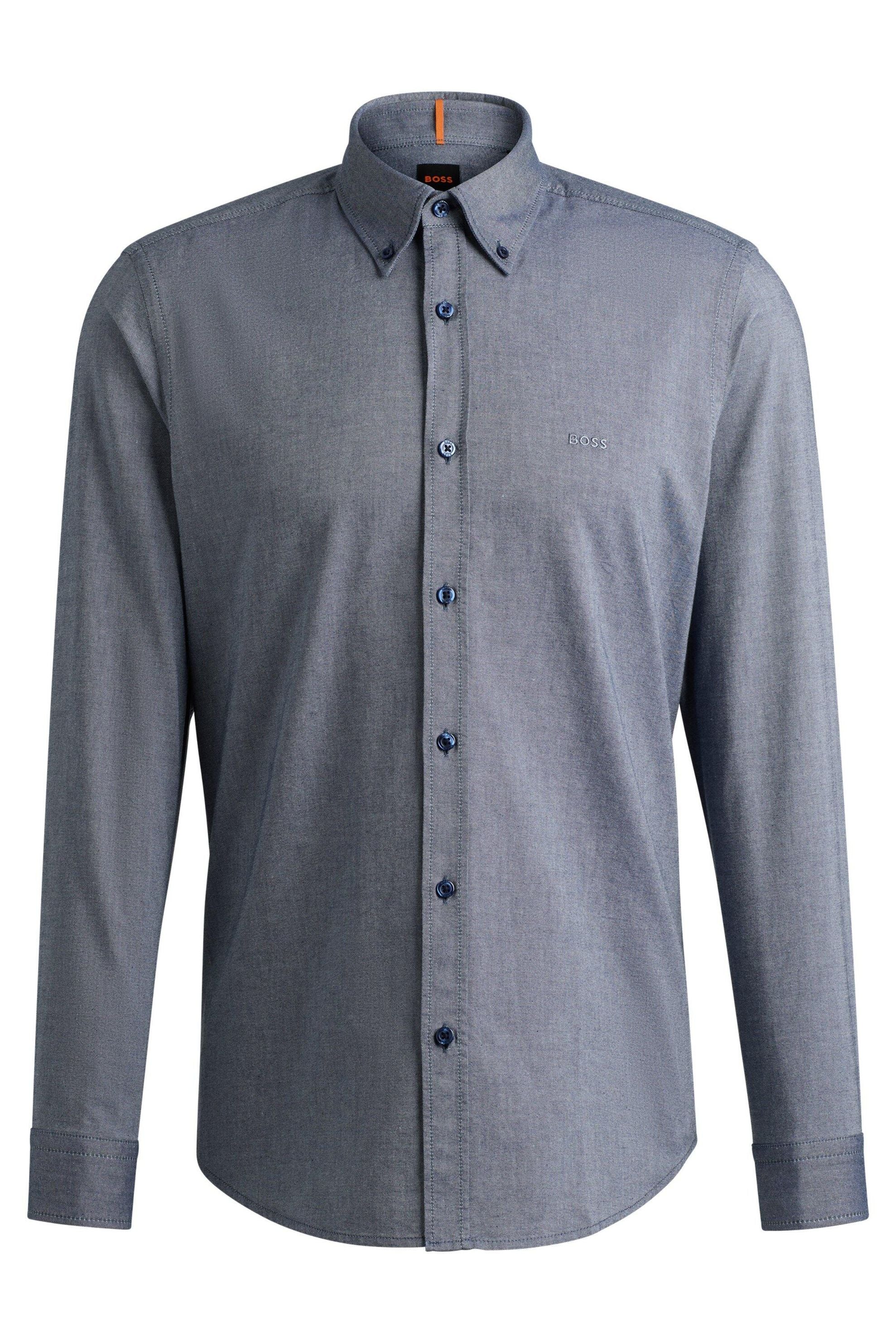 Hemd Regular Fit - 418-Navy - Blau