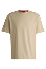 T-Shirt aus Baumwolle - 281-Open Beige - Beige