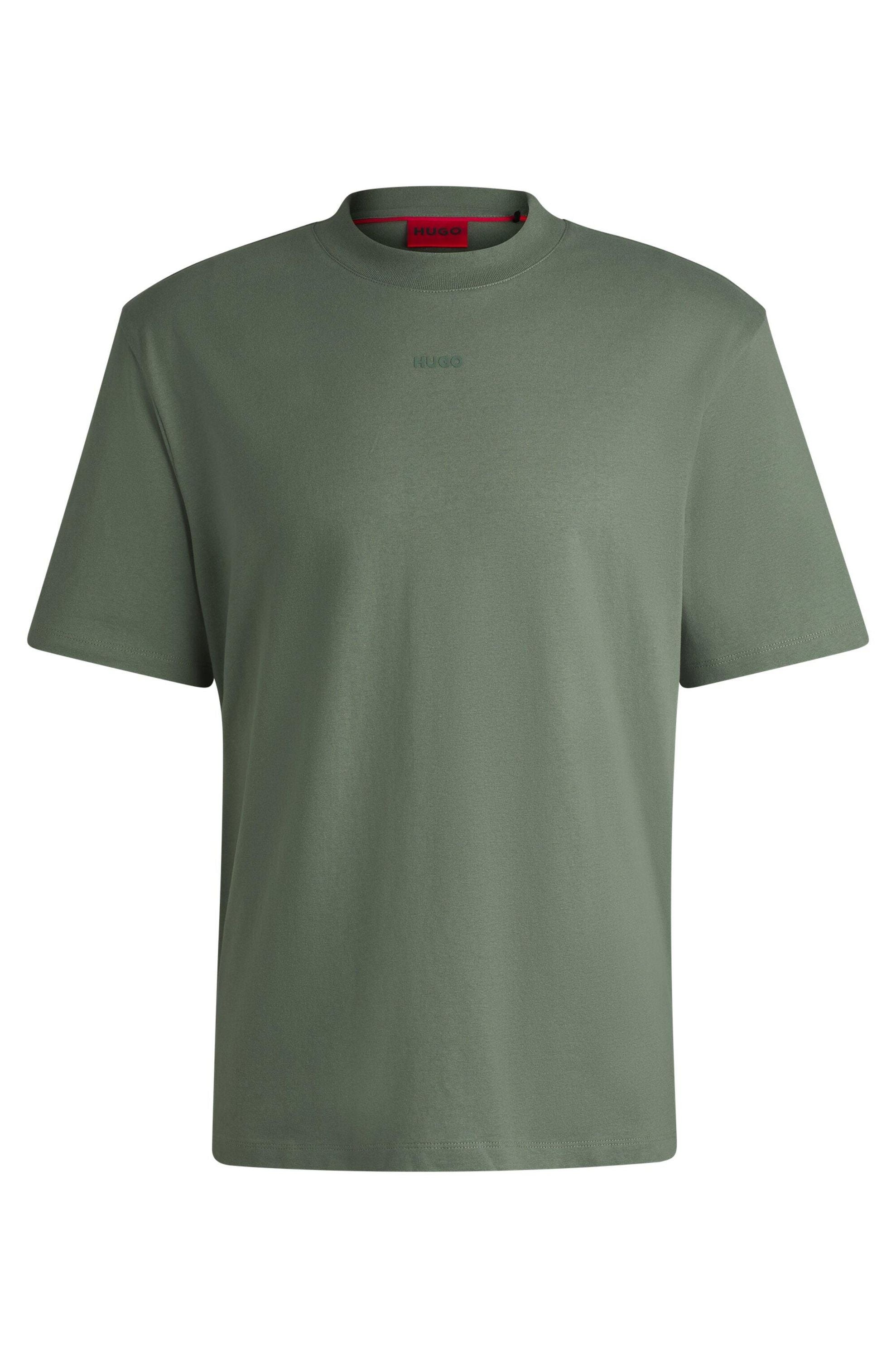 T-Shirt aus Baumwolle - 343-Open Green - Grün