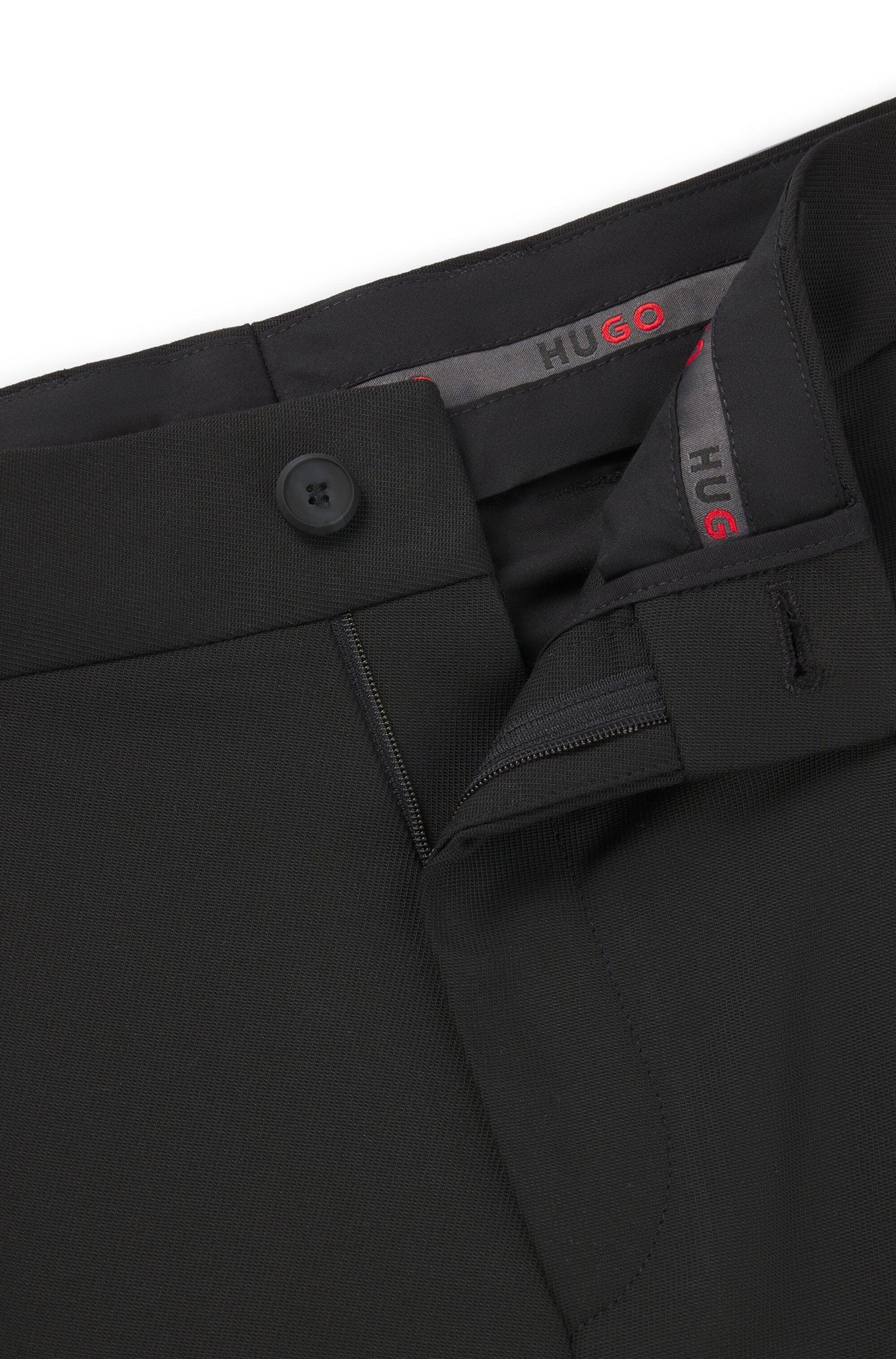 Businesshose Modern Fit - 001-Black - Schwarz