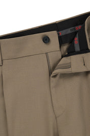 Businesshose Modern Fit - 219-Medium Brown - Braun