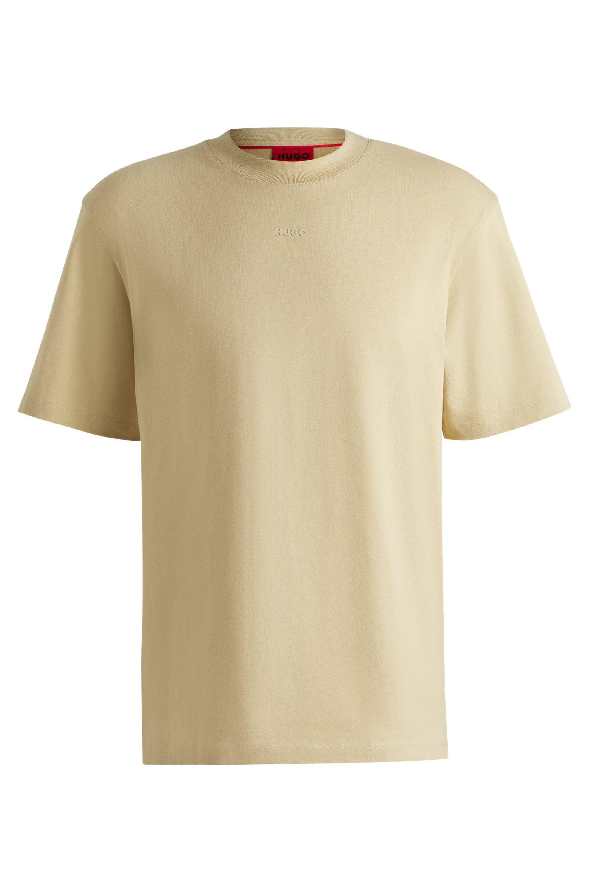 T-Shirt aus Baumwolle - 285-Open Beige - Beige