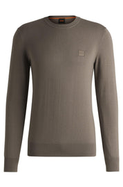 Sweatshirt aus Baumwolle - 294-Open Beige - Braun