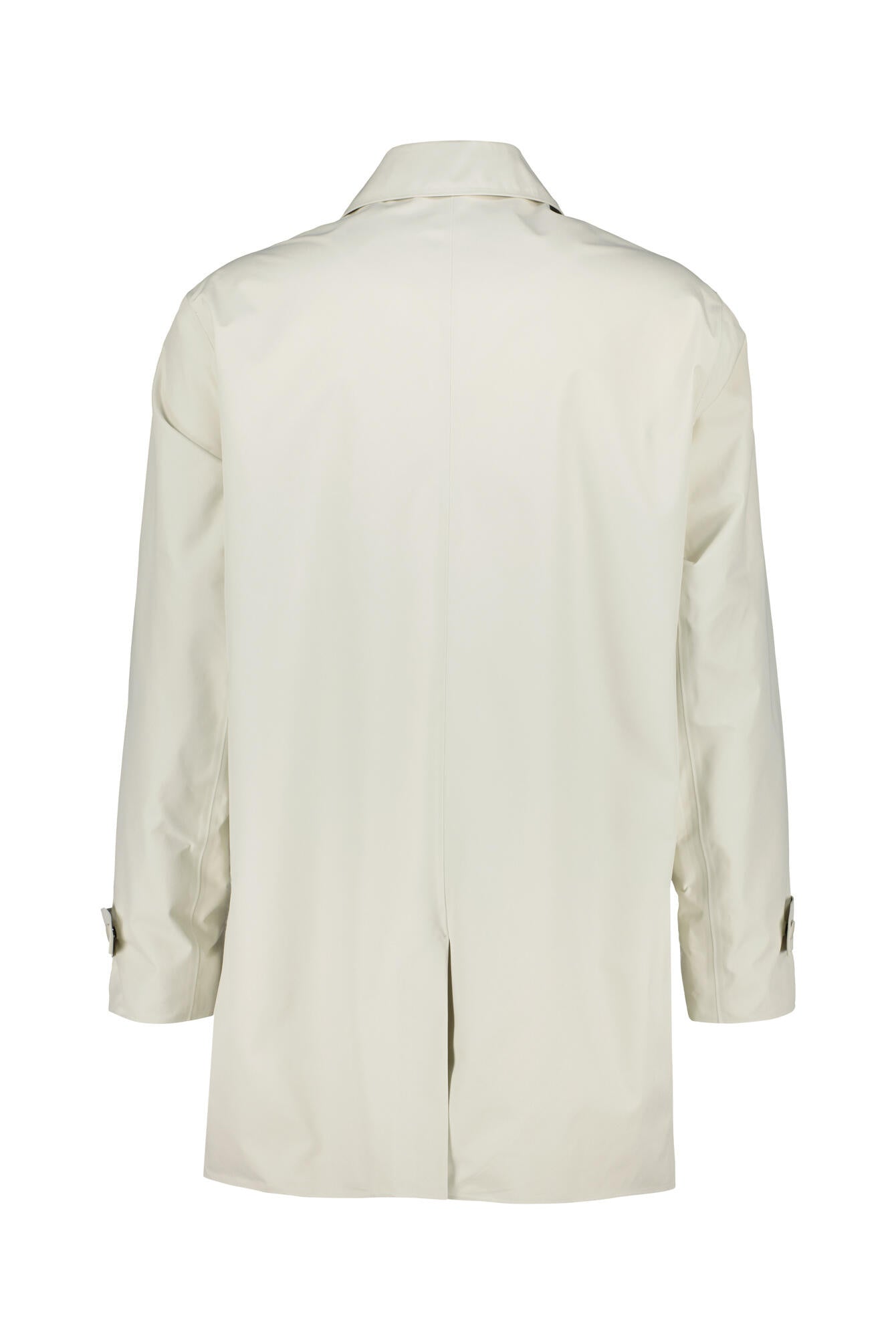 Übergangsmantel mit aufliegendem Kragen - 131-Open White - Creme