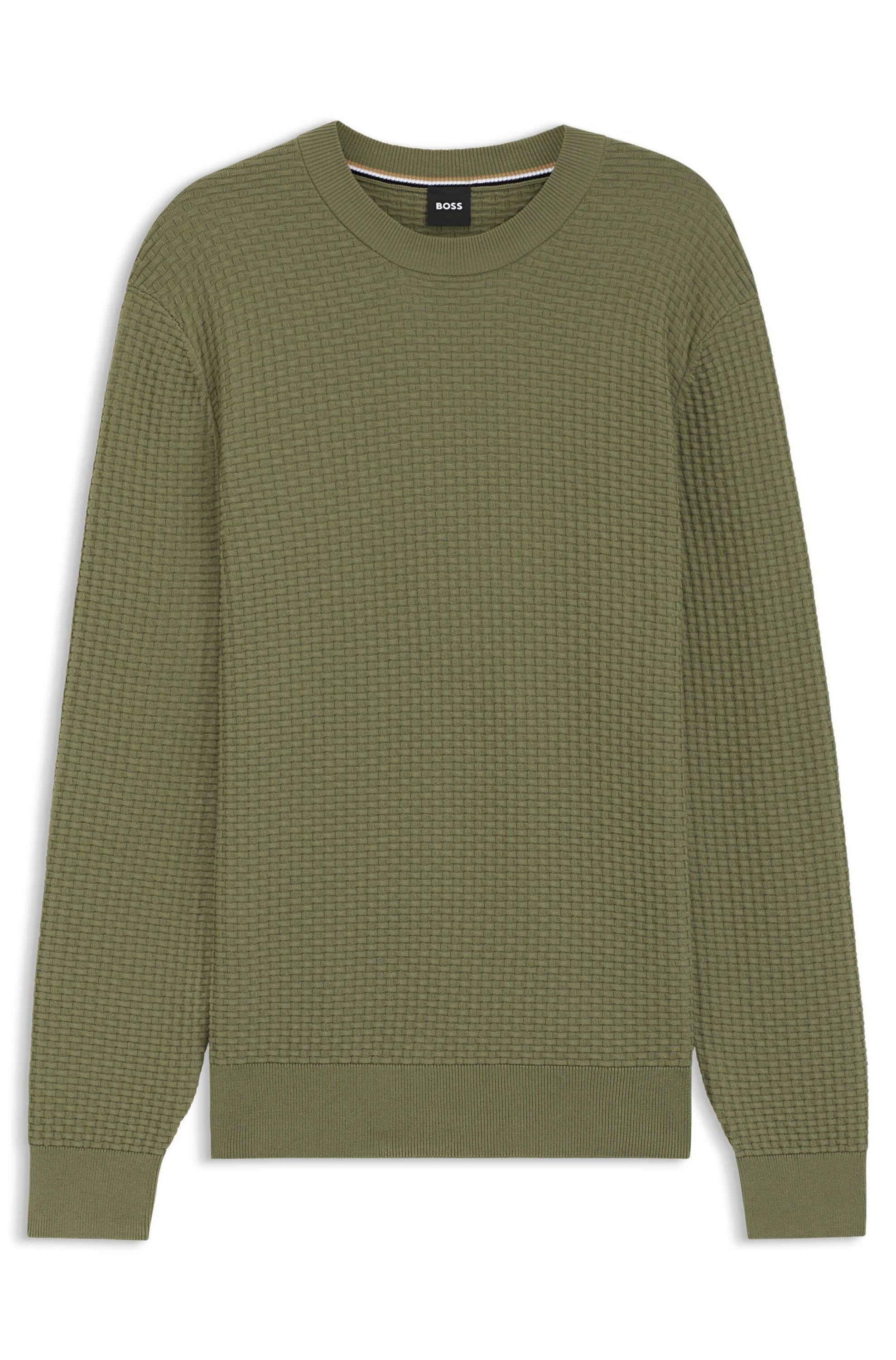 Strickpullover - 314-Medium Green - Khaki
