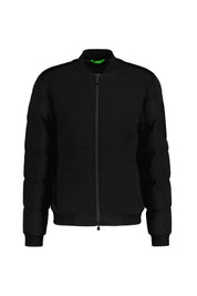 Bomberjacke mit Bündchenkragen - 001-Black - Schwarz