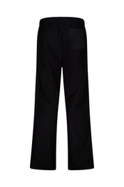 Jogginghose Straight Leg - 001-Black - Schwarz