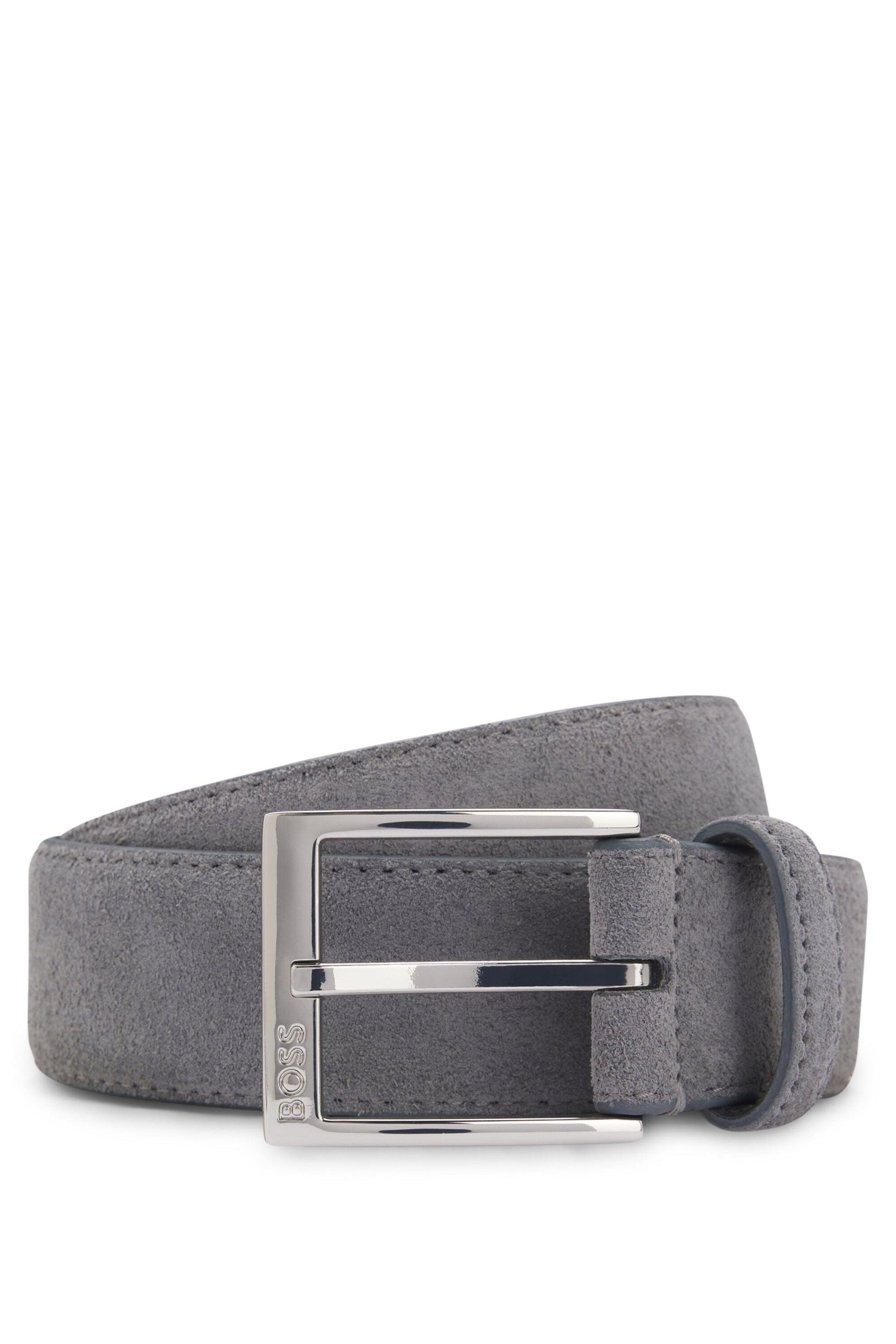 Ledergürtel ELLOY - 026-Dark Grey - Grau