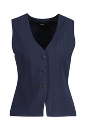 Weste JULINIA gestreift - 992-Open Miscellaneous - Blau