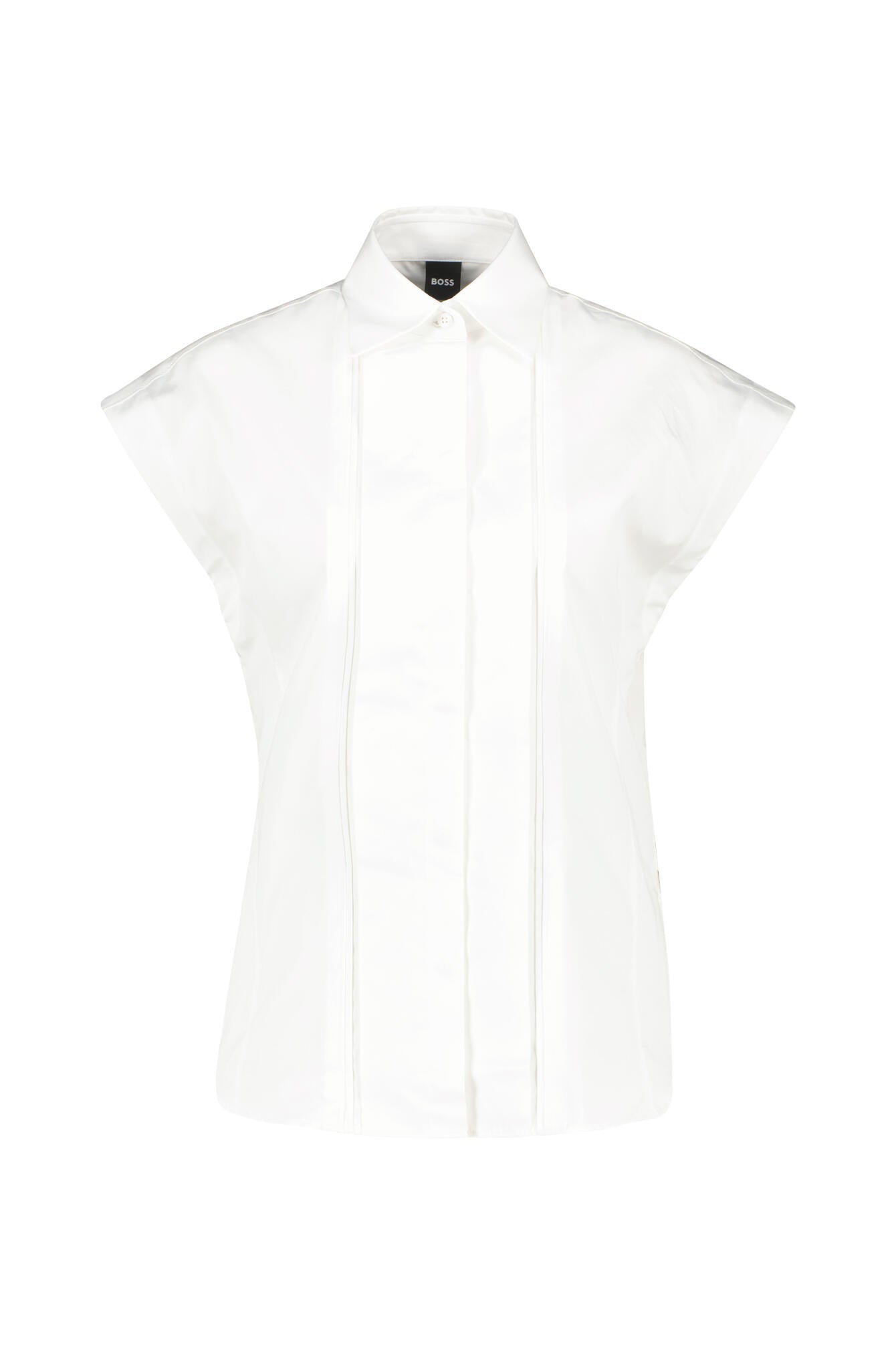 Bluse BIRENY aus Baumwolle - 100-White - Weiß