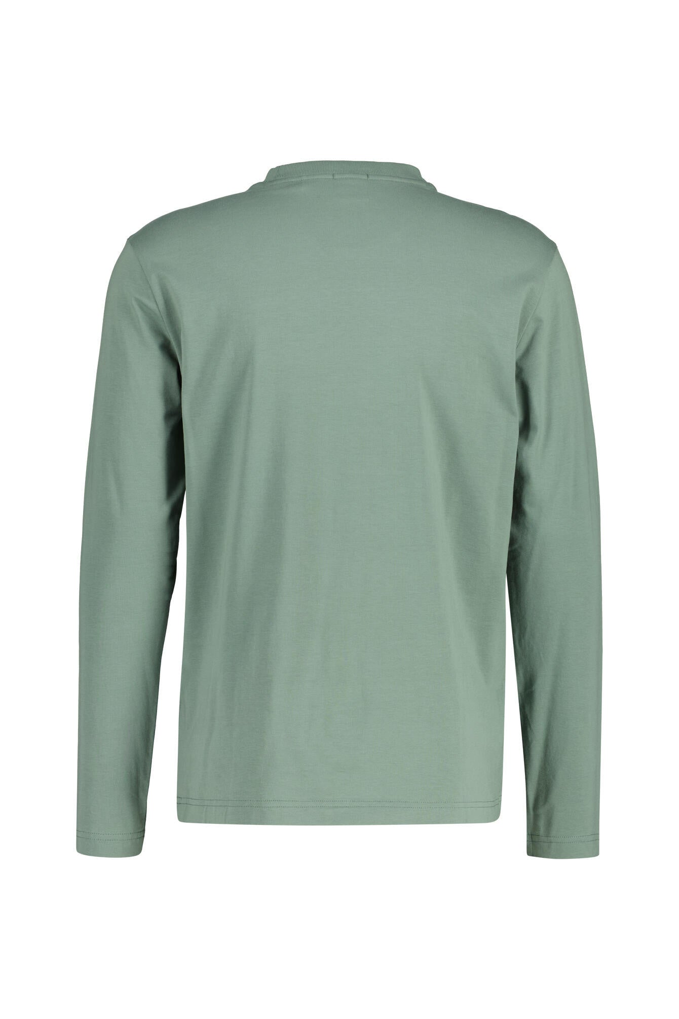 Langarmshirt aus Baumwolle - 358-Open Green - Grün