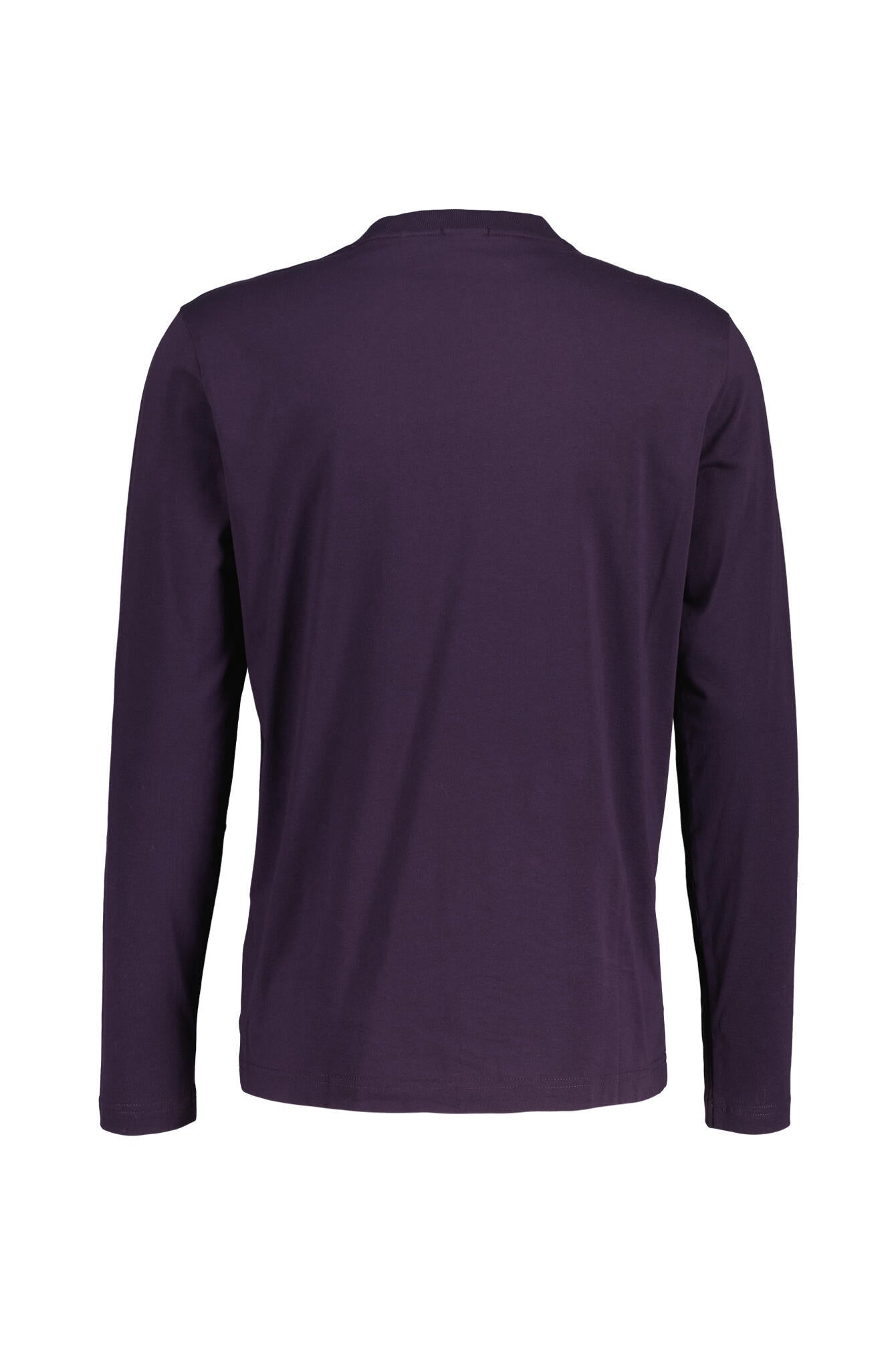 Langarmshirt aus Baumwolle - 517-Medium Purple - Violett