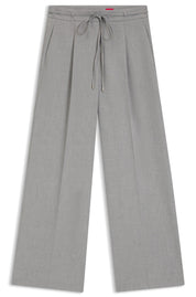 Anzughose HAMINDE Wide Leg - 063-Open Grey - Grau
