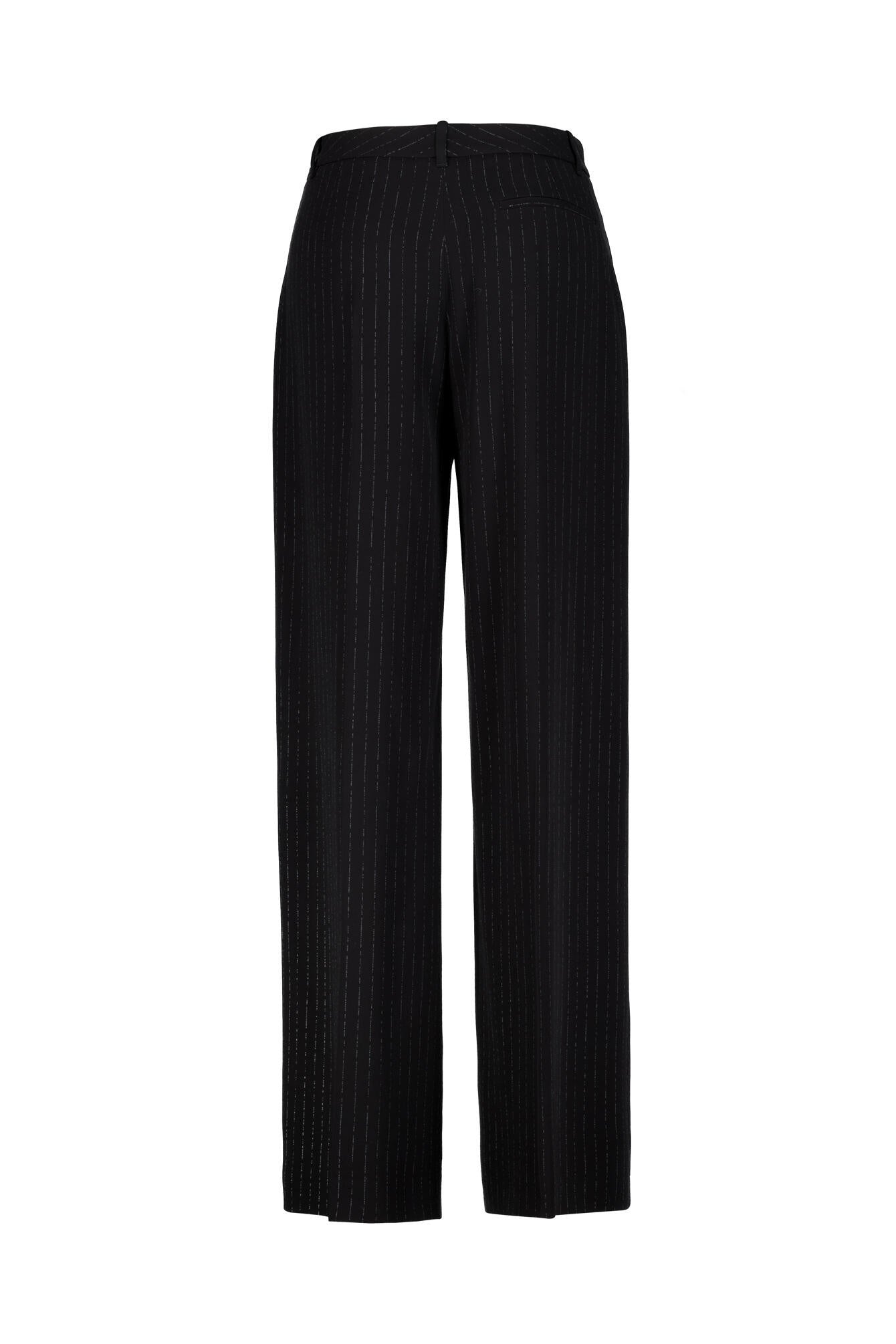 Businesshose Wide Leg - 960-Open Miscellaneous - Schwarz