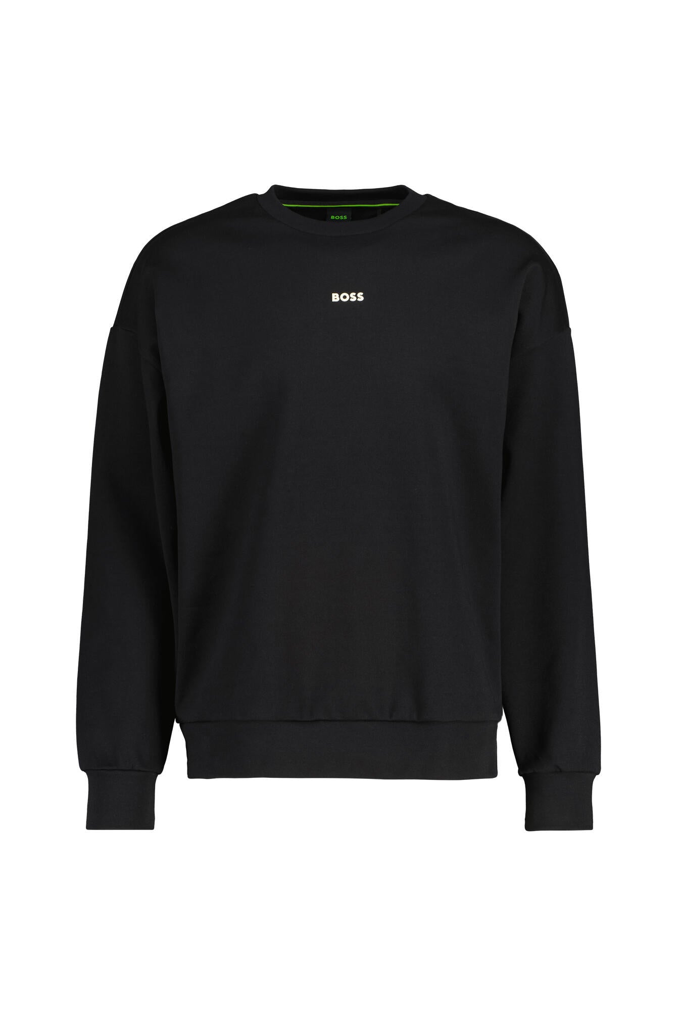 Sweatshirt aus Baumwollmix - 002-Black - Schwarz