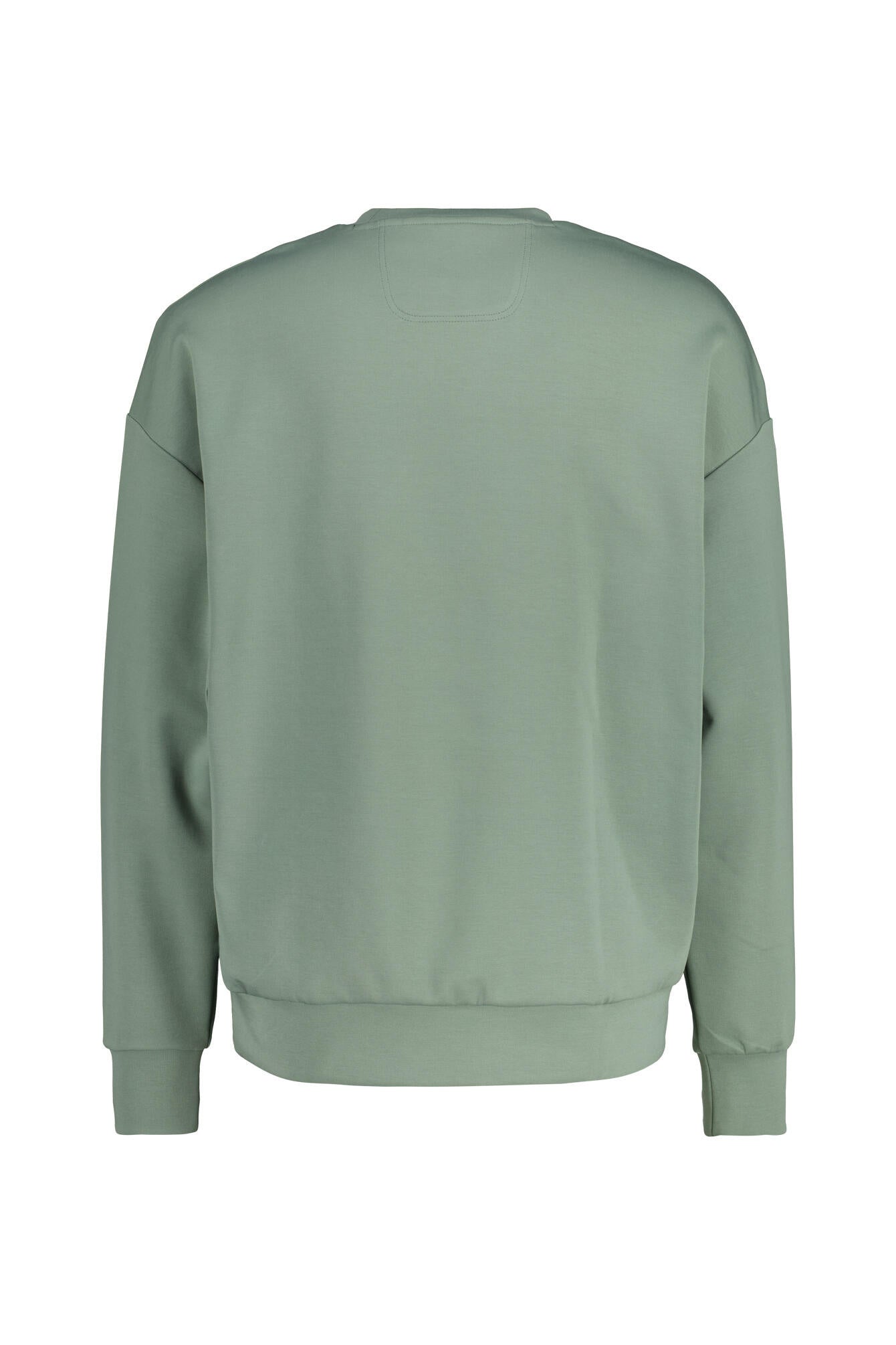 Sweatshirt aus Baumwollmix - 358-Open Green - Grün