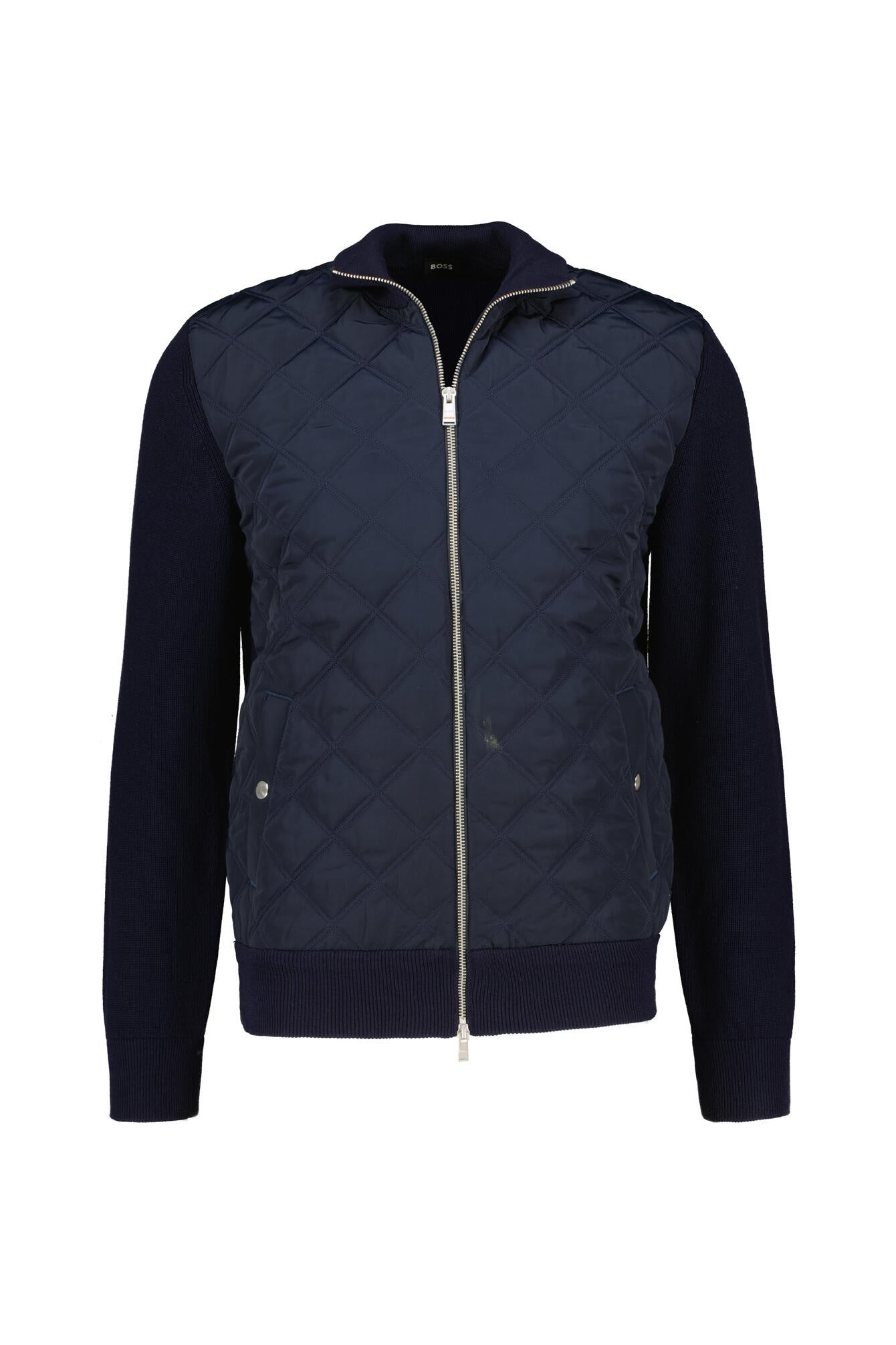 Hybridjacke UBON aus Schurwolle - 404-Dark Blue - Blau