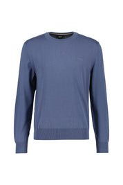 Strickpullover UPACAS aus Baumwolle - 468-Open Blue - Blau