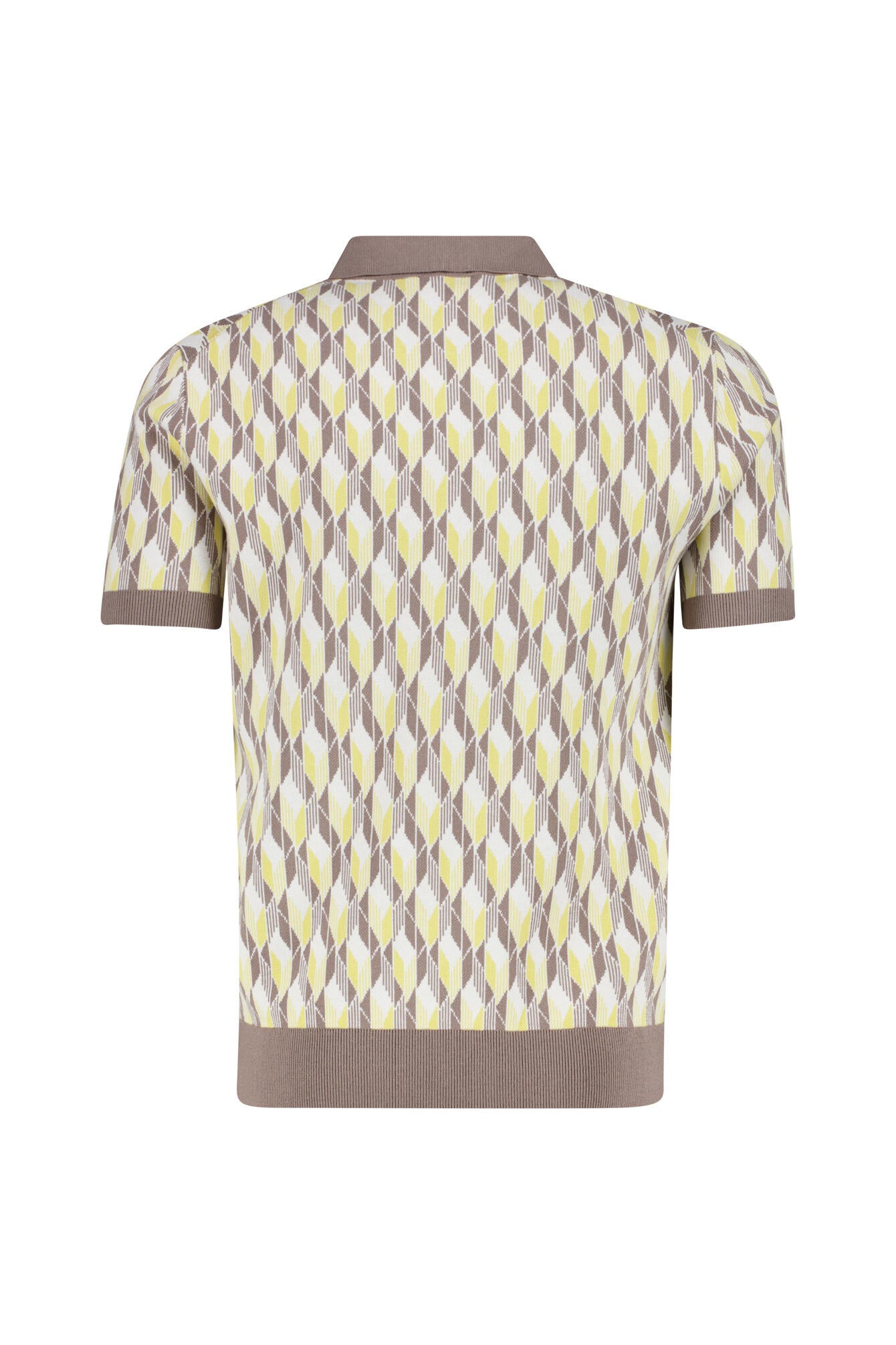 Strickshirt aus Viskose - 985-Open Miscellaneous - Braun | Gelb