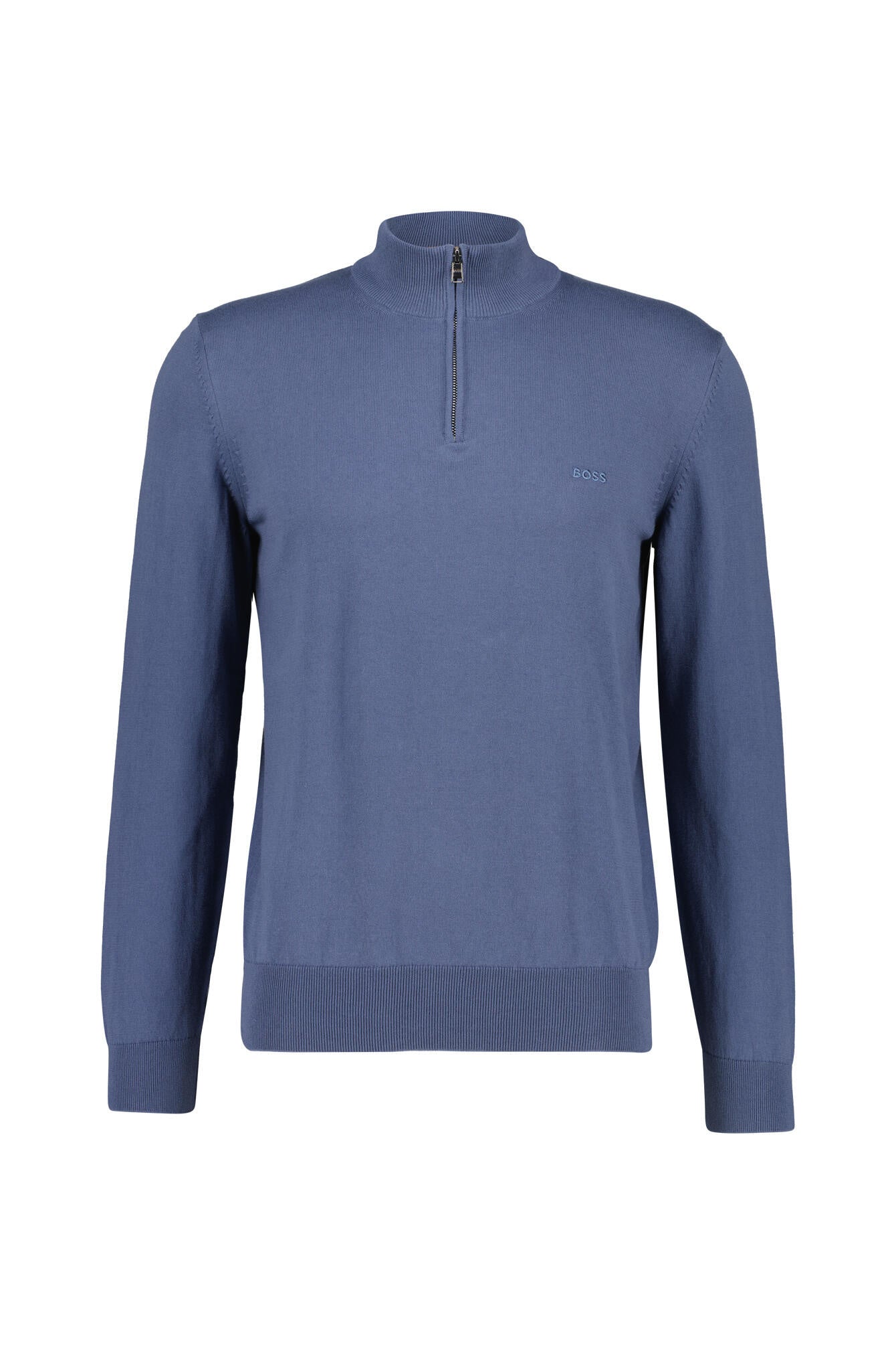 Strickpullover PADRO aus Baumwolle - 468-Open Blue - Blau