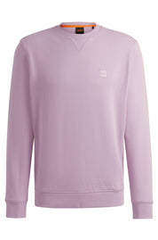 Sweatshirt aus Baumwolle - 539-Light/Pastel Purple - Violett