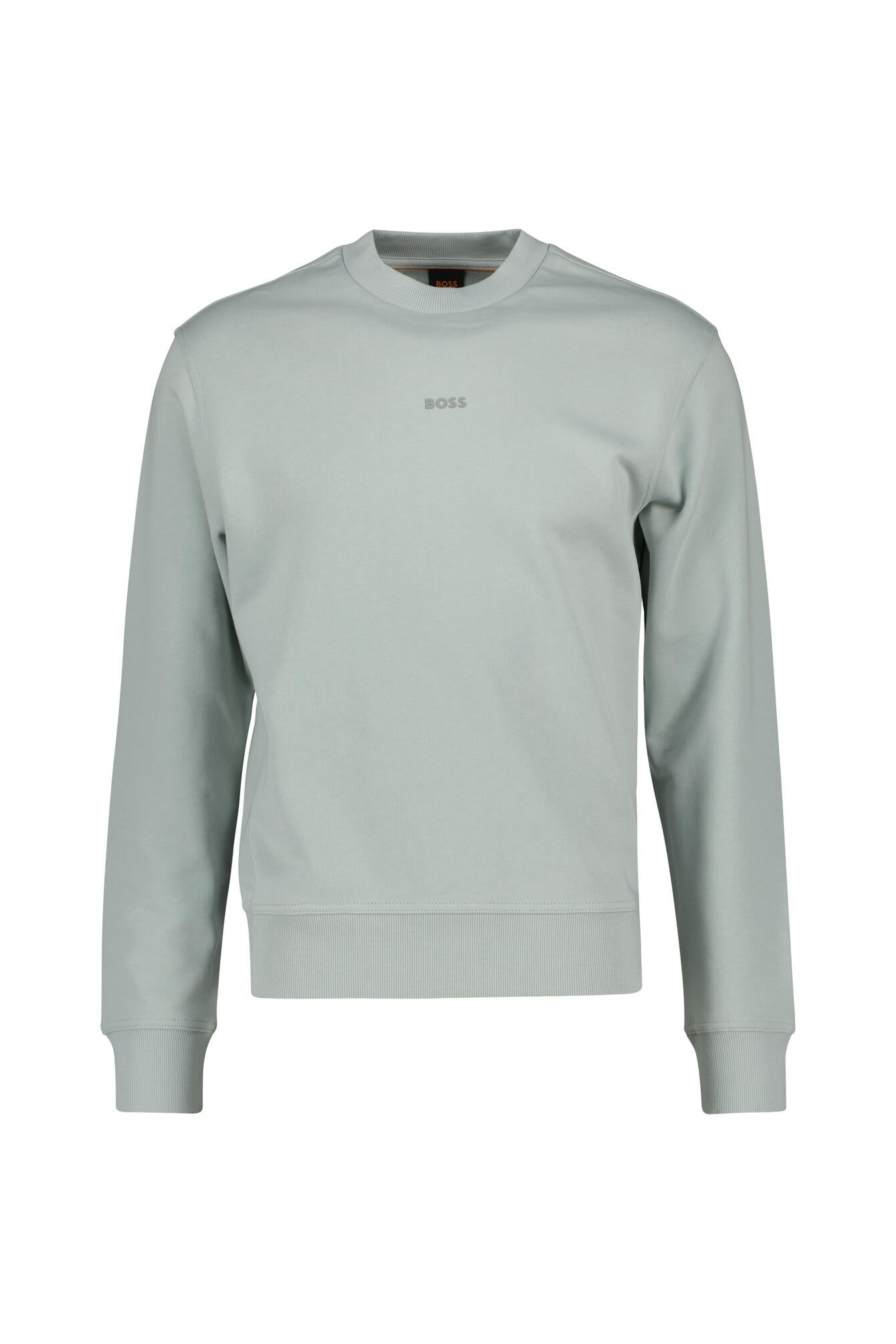 Sweatshirt aus Baumwolle - 043-Silver - Grün
