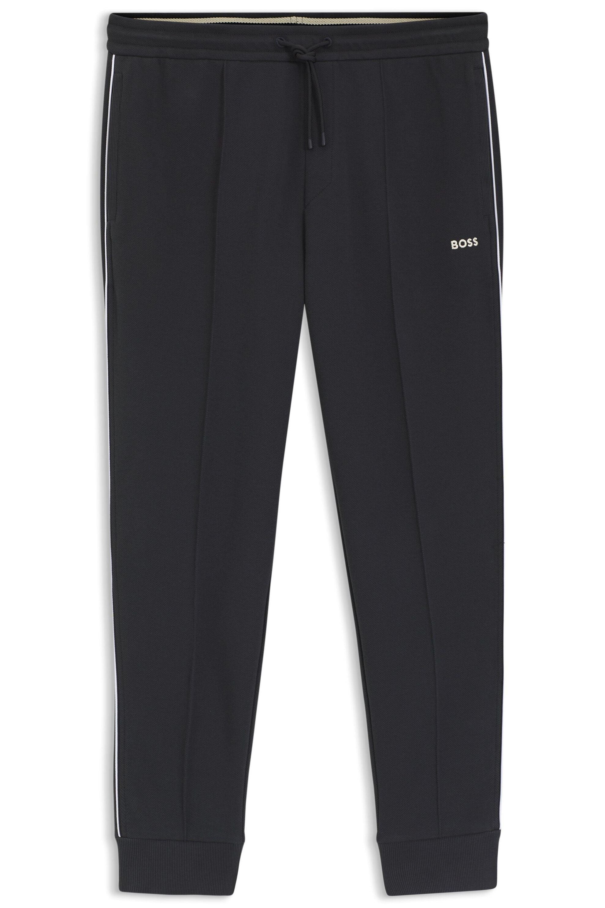 Jogginghose aus Baumwolle - 402-Dark Blue - Blau