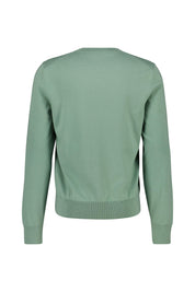 Strickpullover UPACAS aus Baumwolle - 373-Open Green - Grün