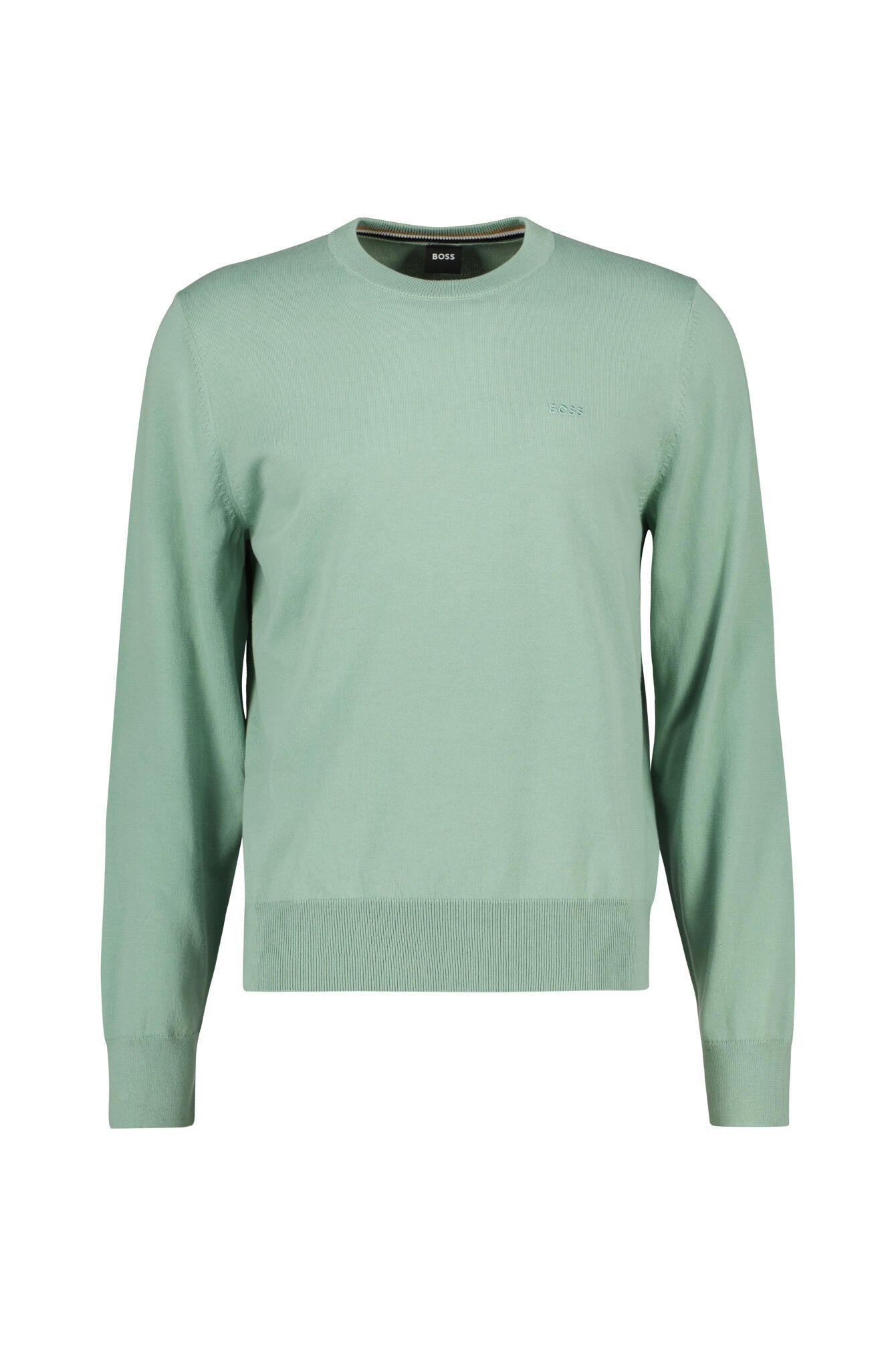 Strickpullover UPACAS aus Baumwolle - 373-Open Green - Grün