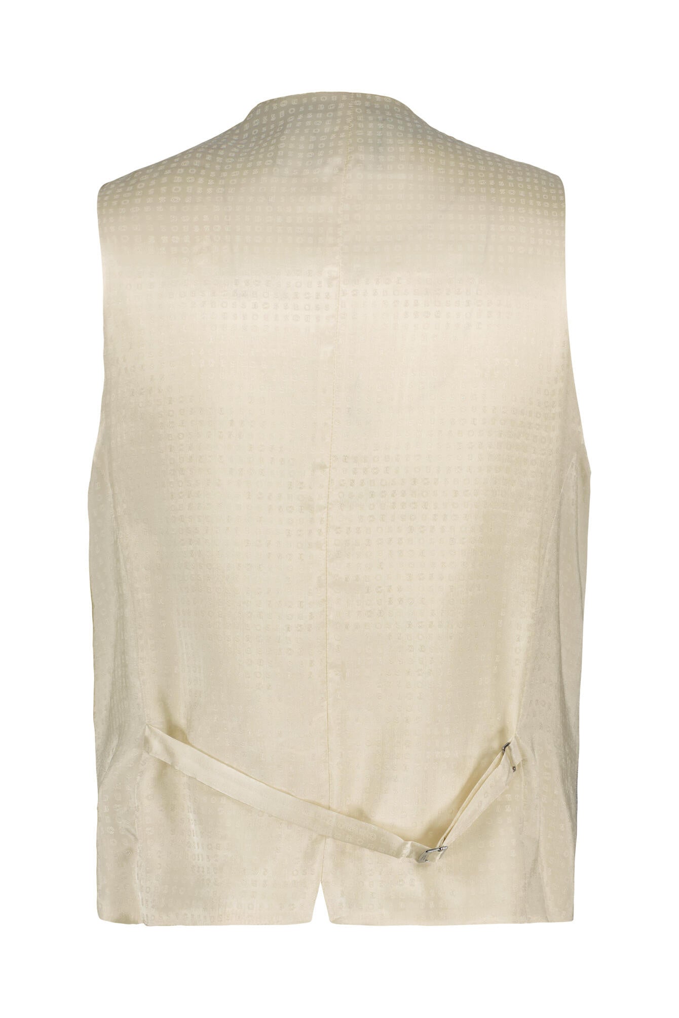 Anzugweste HUGE Slim Fit - 131-Open White - Beige