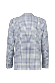 Leinensakko Regular Fit - 466-Open Blue - Blau