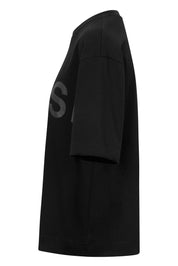 T-Shirt ELVIN aus Baumwolle - 990-Schwarz - Schwarz