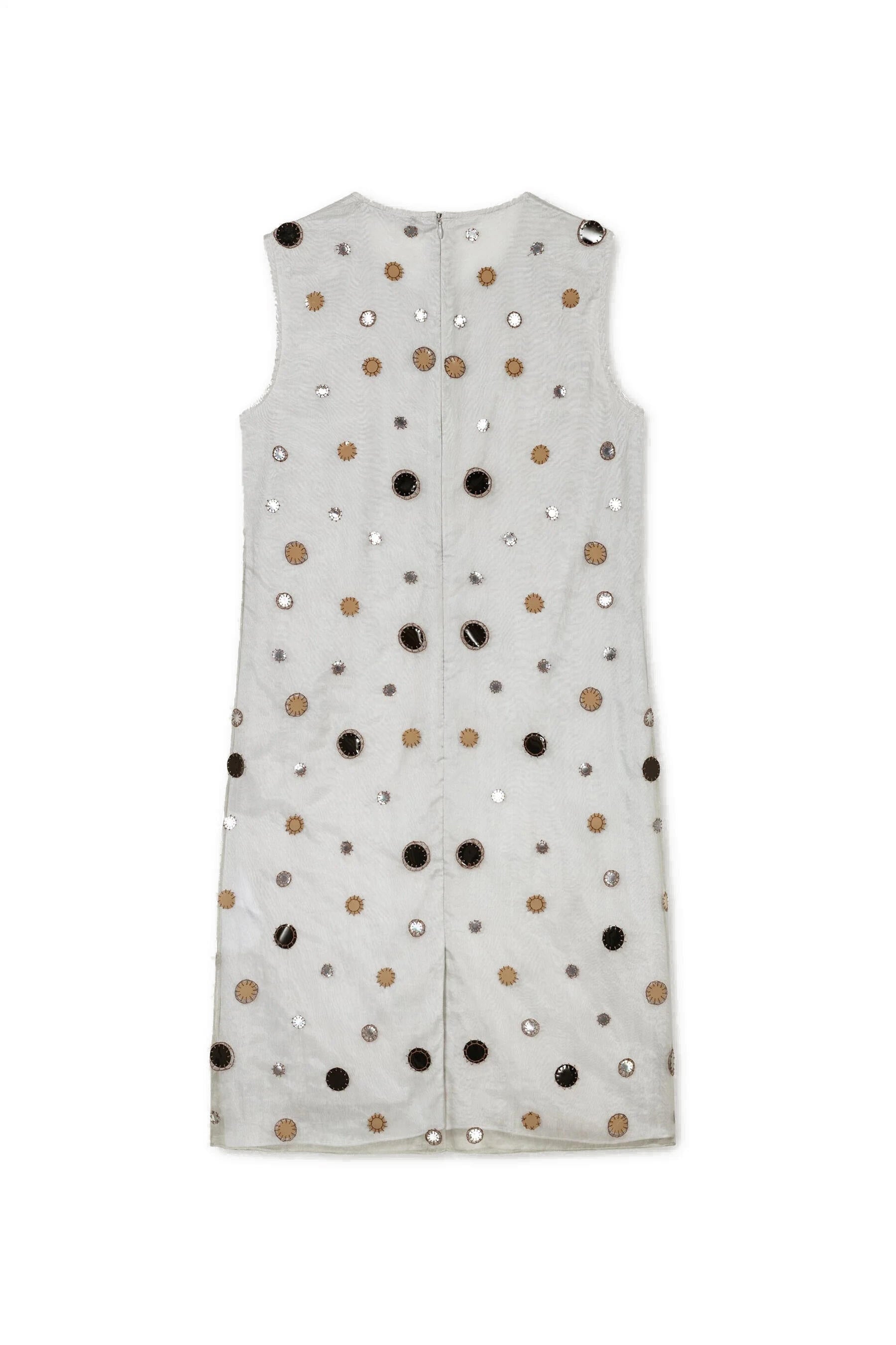 Trägerkleid Midi - 3109 - Grau