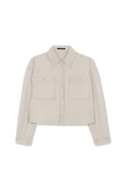 Flanellhemd aus Wollmix - 722 - Beige