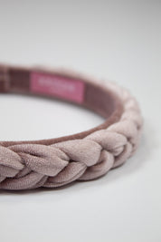 Haarreif in Samt-Optik - 33-rose - Rosa