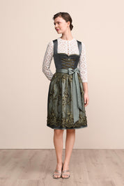 Dirndl LUNESSA 60cm - 56-d.grün - Grün