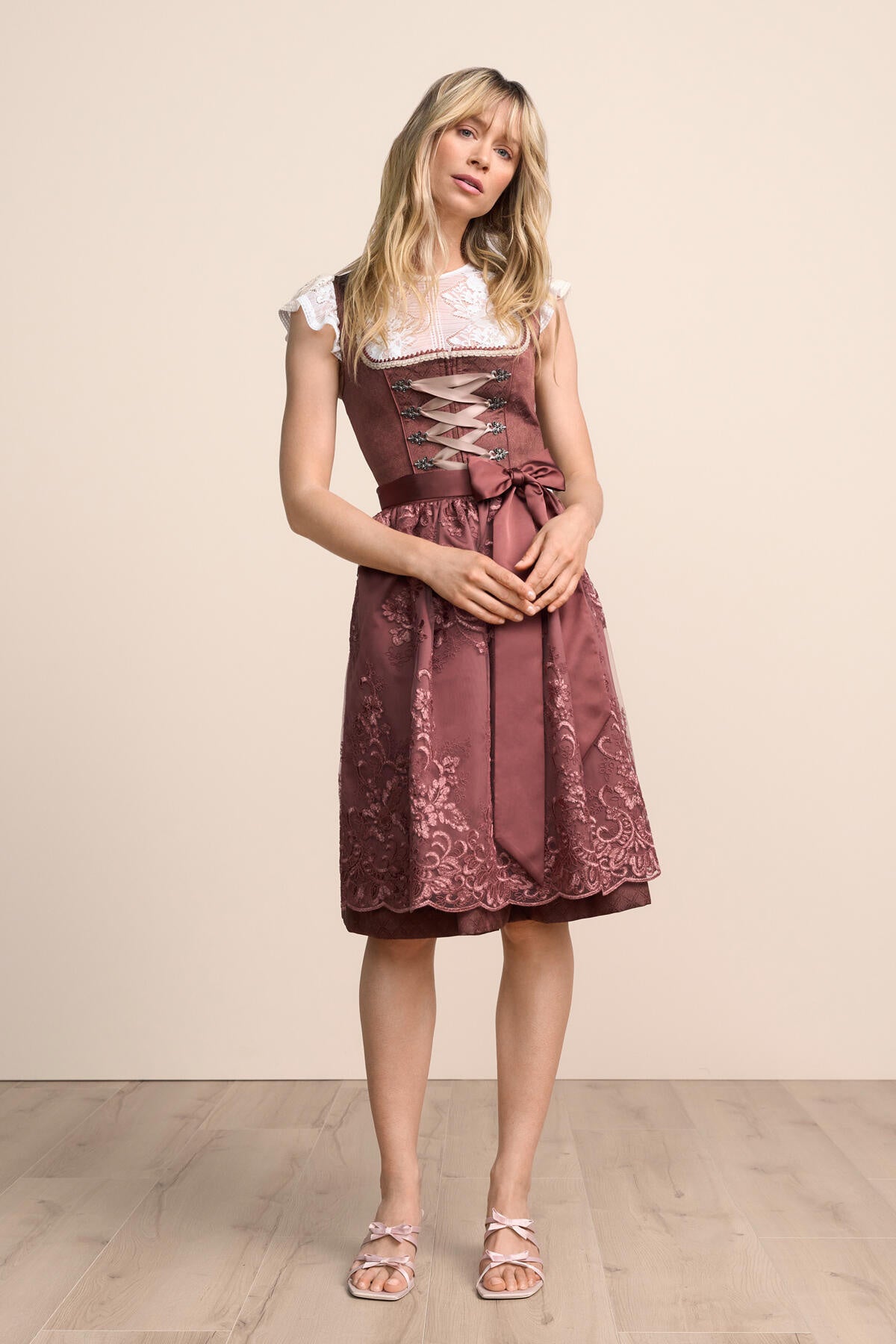 Dirndl NEVEAH 60cm - 93-rost - Rot