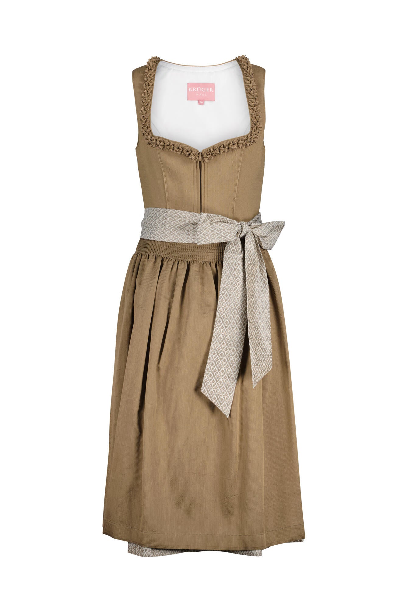 Dirndl ANICA 70cm - 23-beige - Beige