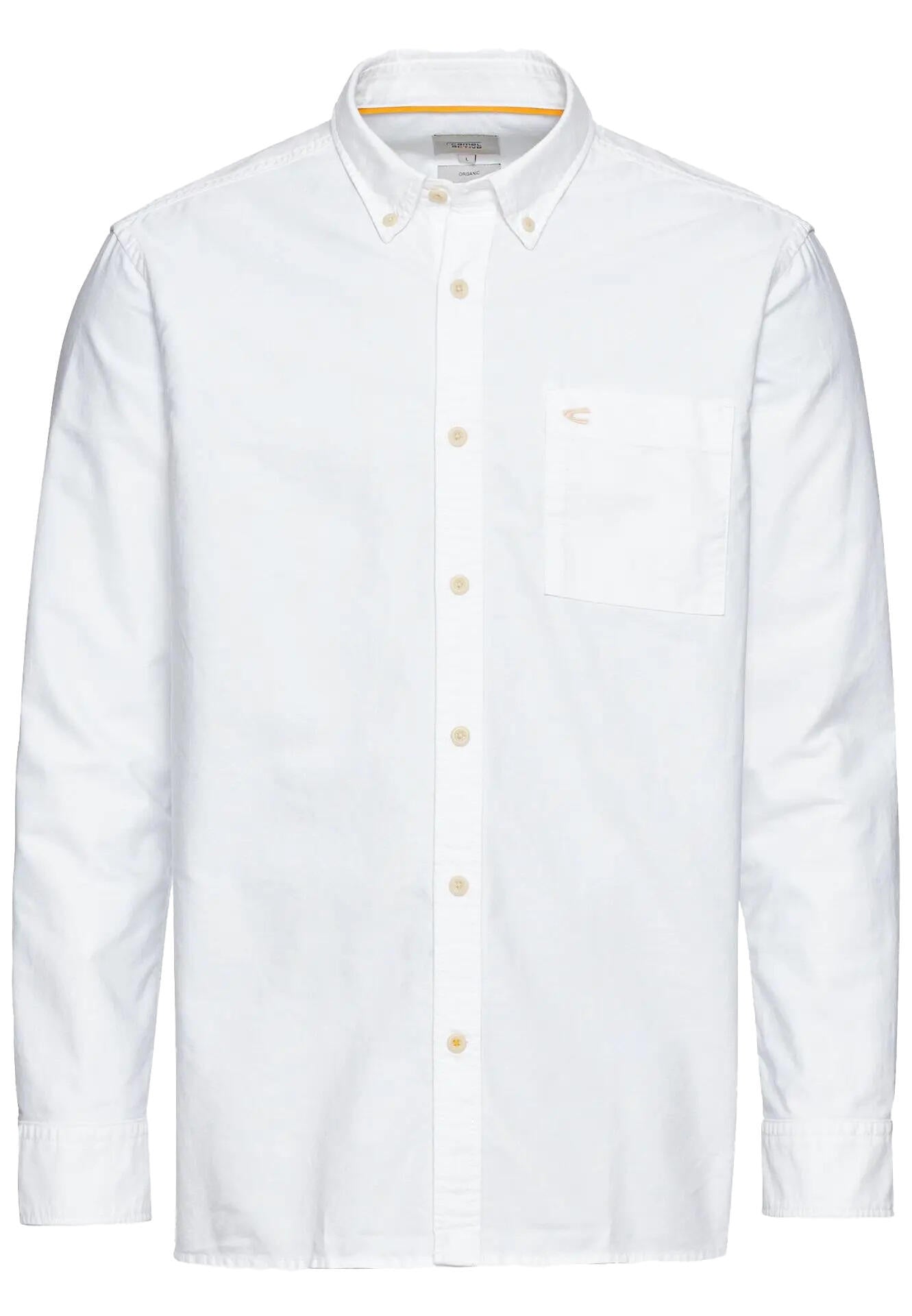 Oxford-Hemd Regular Fit - 01-White - Weiß