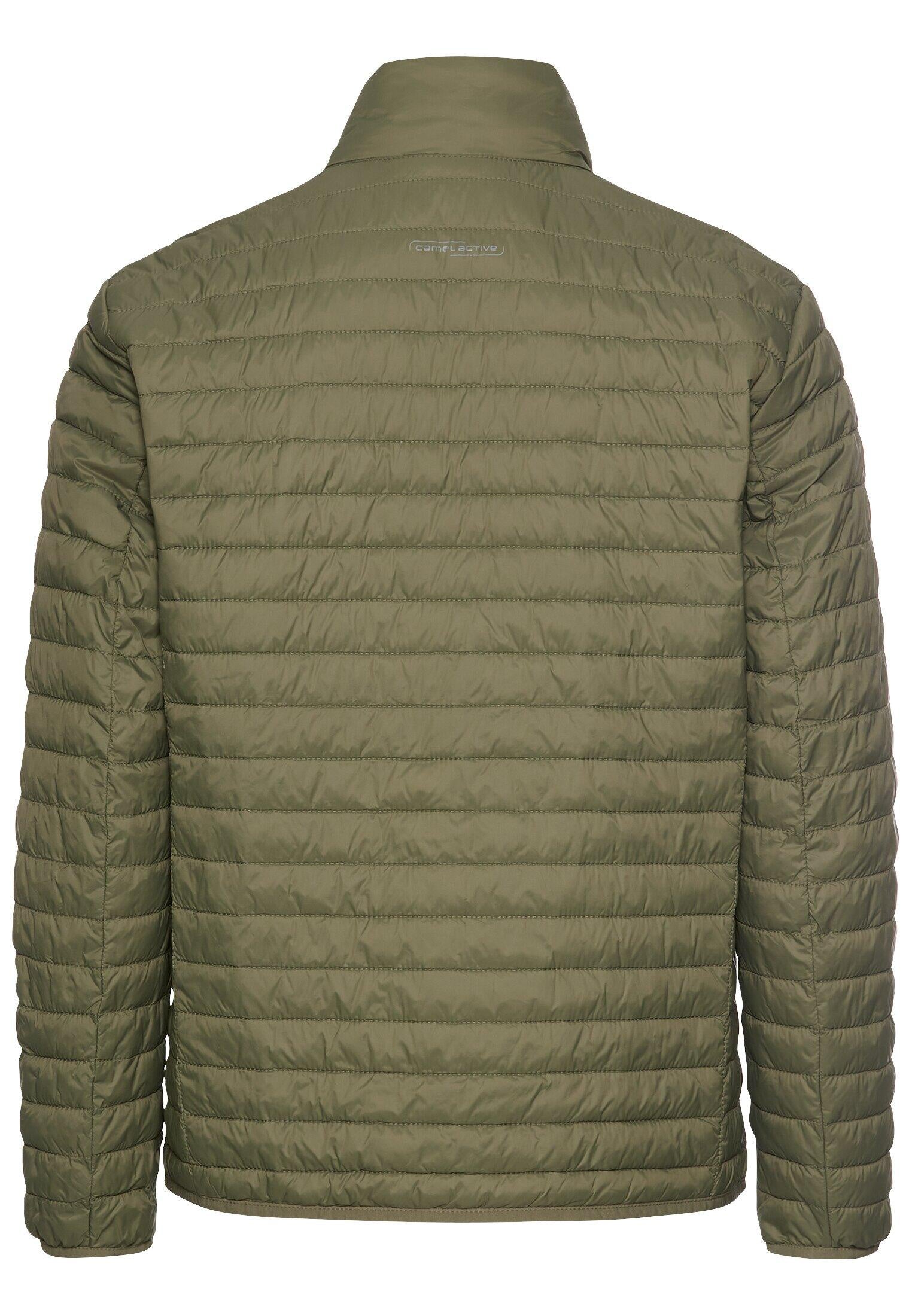 Steppjacke mit Stehkragen - 34-Dusty Khaki - Grün