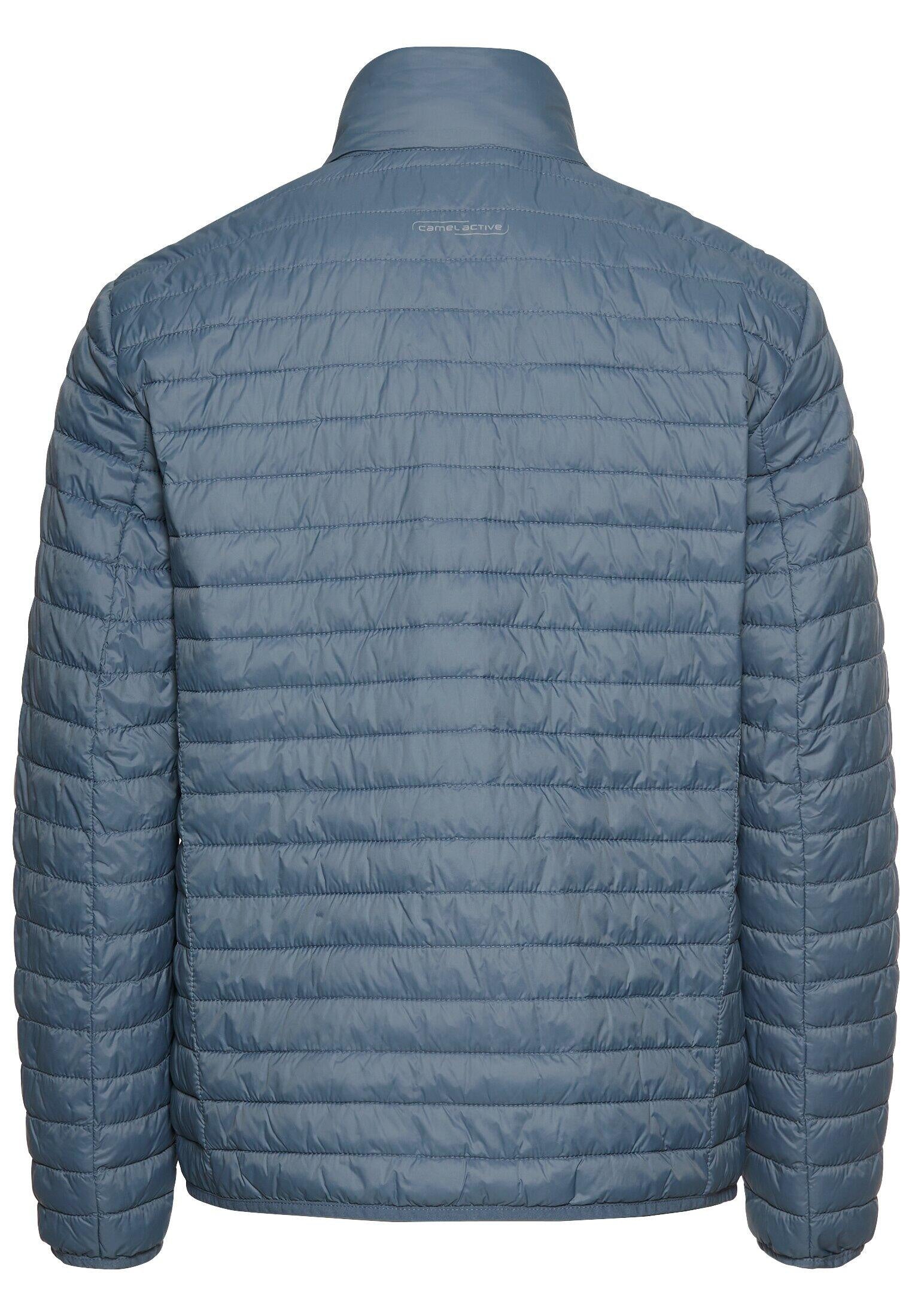 Steppblouson mit Stehkragen - 40-Elemental Blue - Blau
