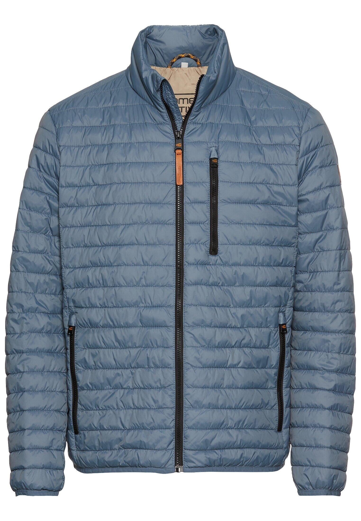 Steppblouson mit Stehkragen - 40-Elemental Blue - Blau