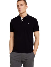 Poloshirt aus Baumwollpiqué - 29999-Black - Schwarz