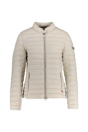 Steppjacke mit Stehkragen - 111-champagne - Creme
