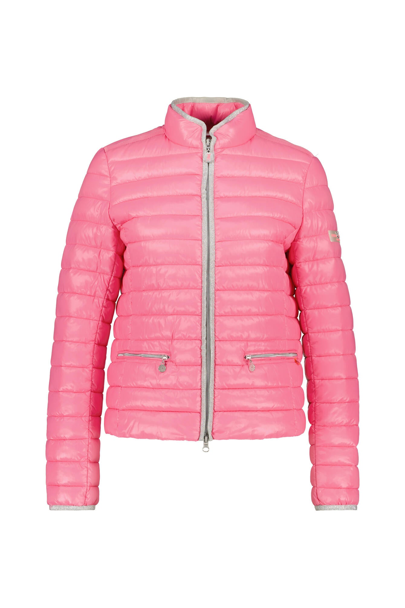 Steppjacke mit Stehkragen - 305-fanatic pi - Pink