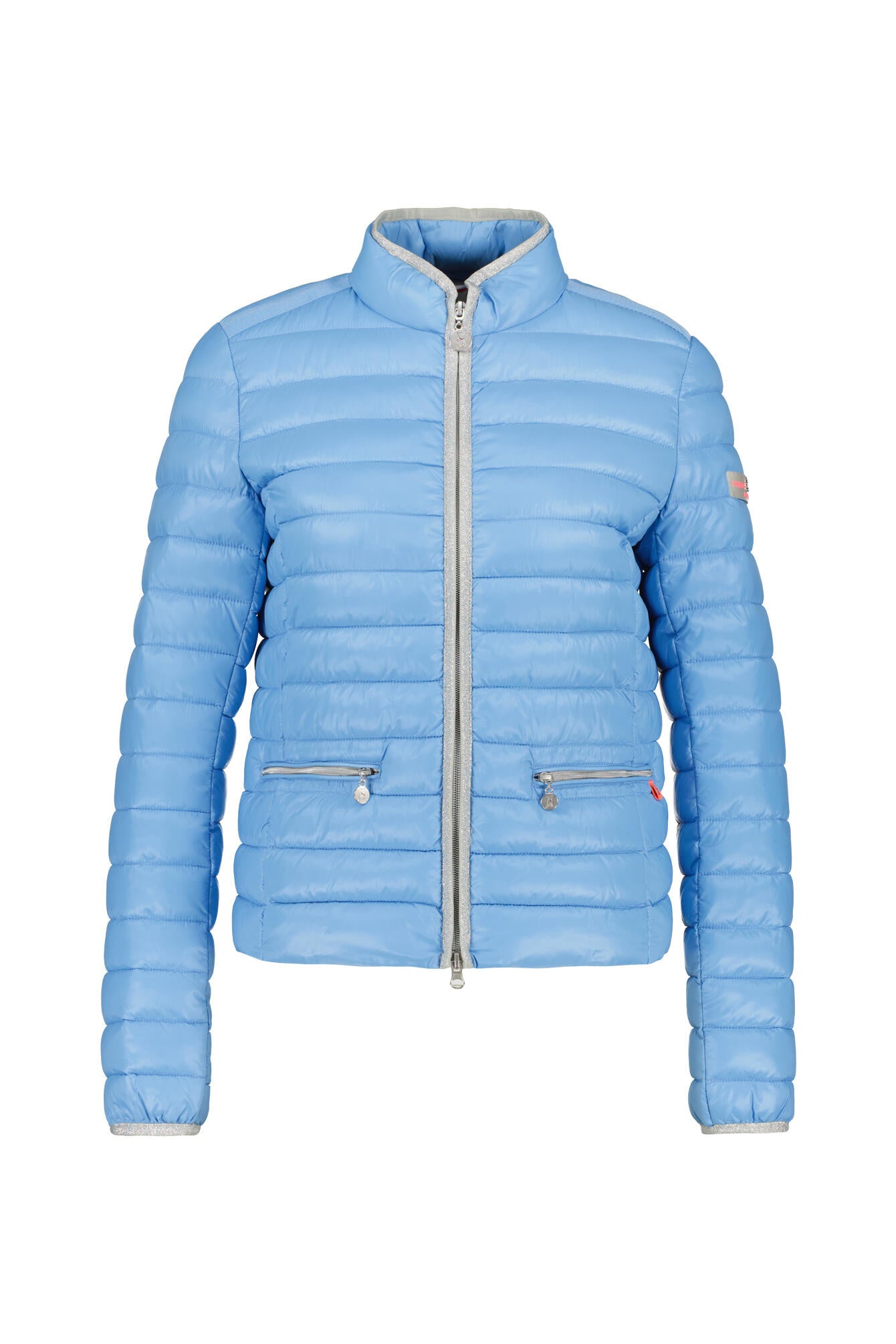 Steppjacke mit Stehkragen - 425-pool blue - Blau