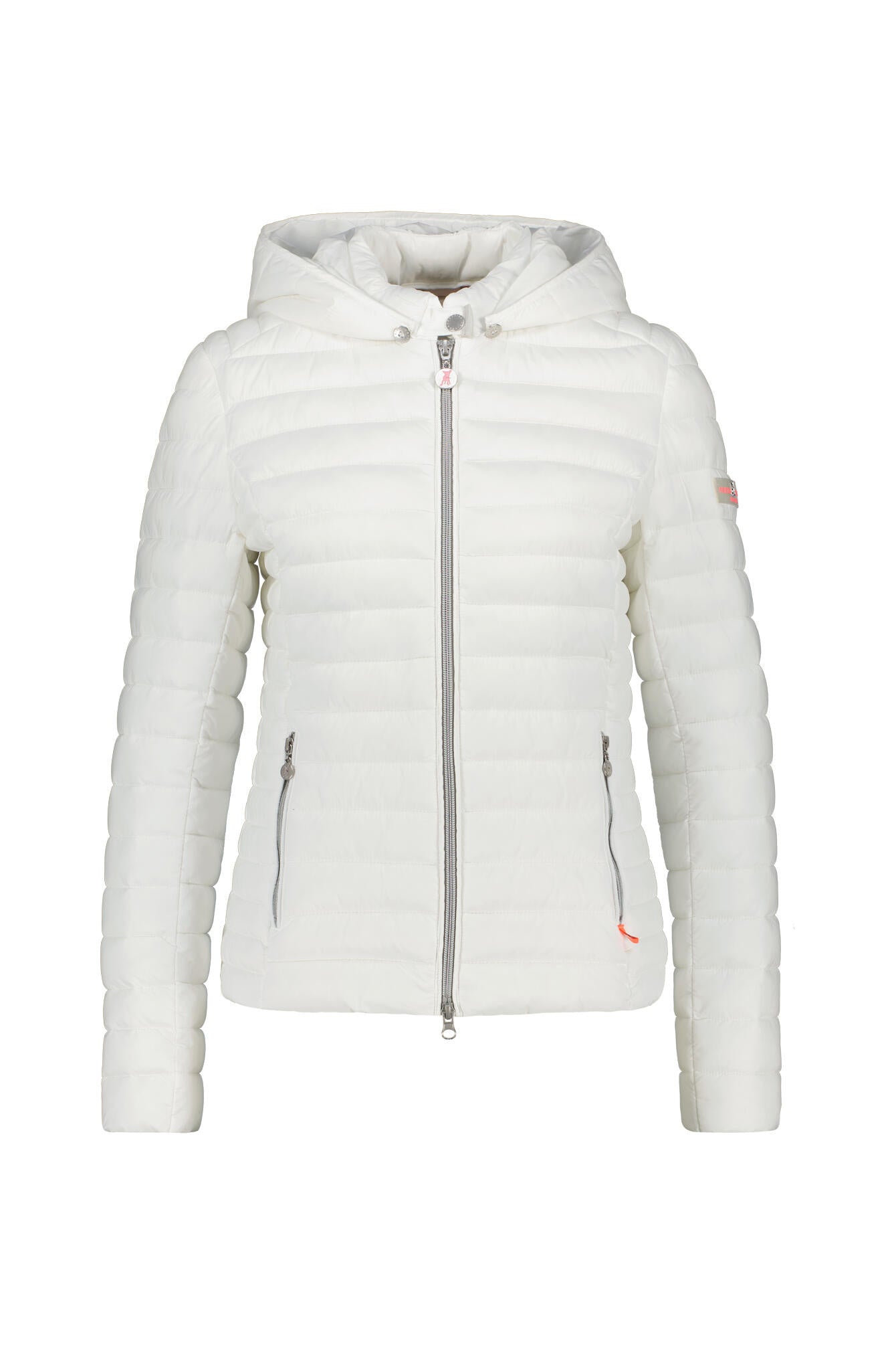 Steppjacke mit Kapuze - 10-all white - Weiß